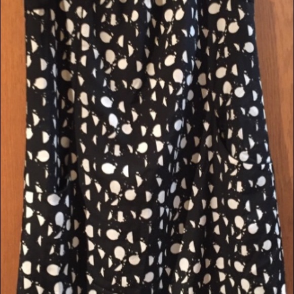 Mossimo polka dot dress shift dress black and white Medium dress sleeveless - Picture 10 of 11